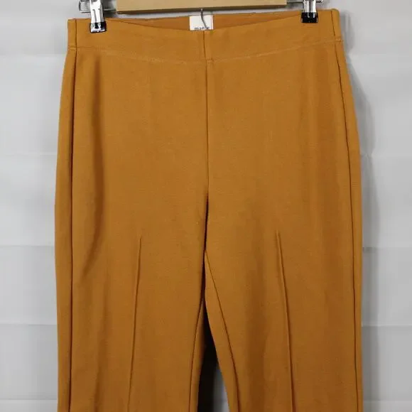Maeve Mustard Wide Leg Pants - Picture 2 of 12